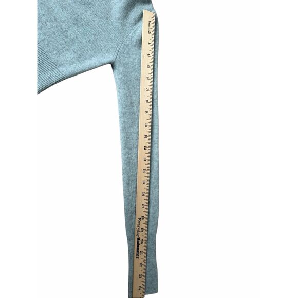 Naked Cashmere Cropped Button Front Cardigan Small Sea foam Blue - Picture 5 of 7